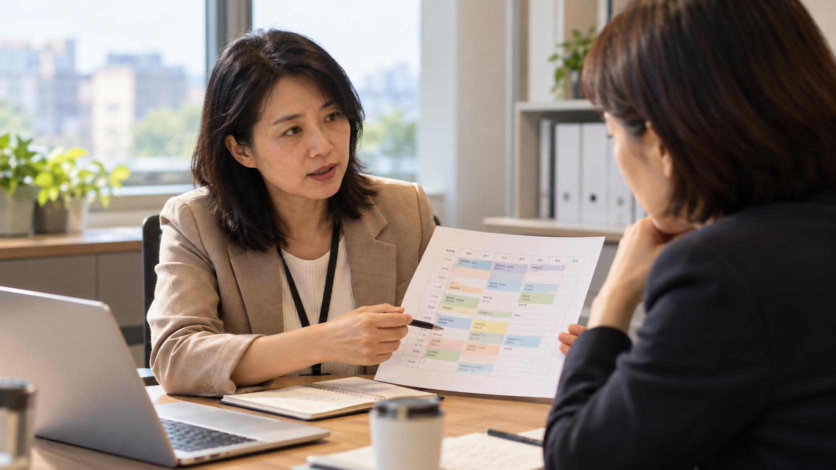 跟主管開口談照顧，先把時間表寫下來再進辦公室